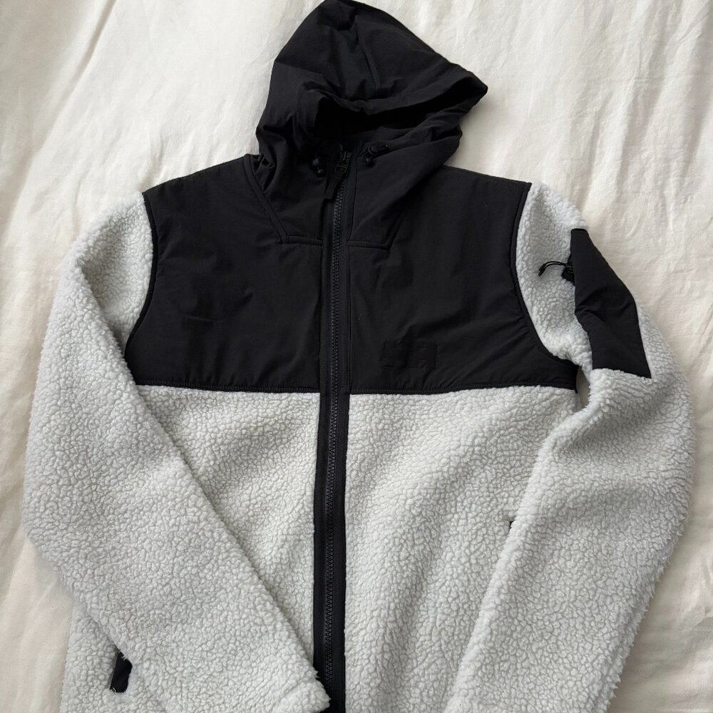 Men's North Face Sherpa Hooded Jacket